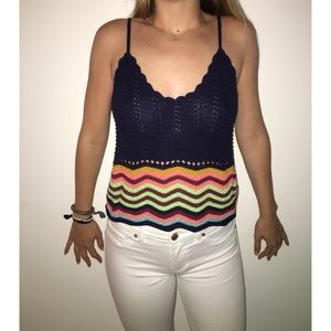 Mossimo crochet tank!